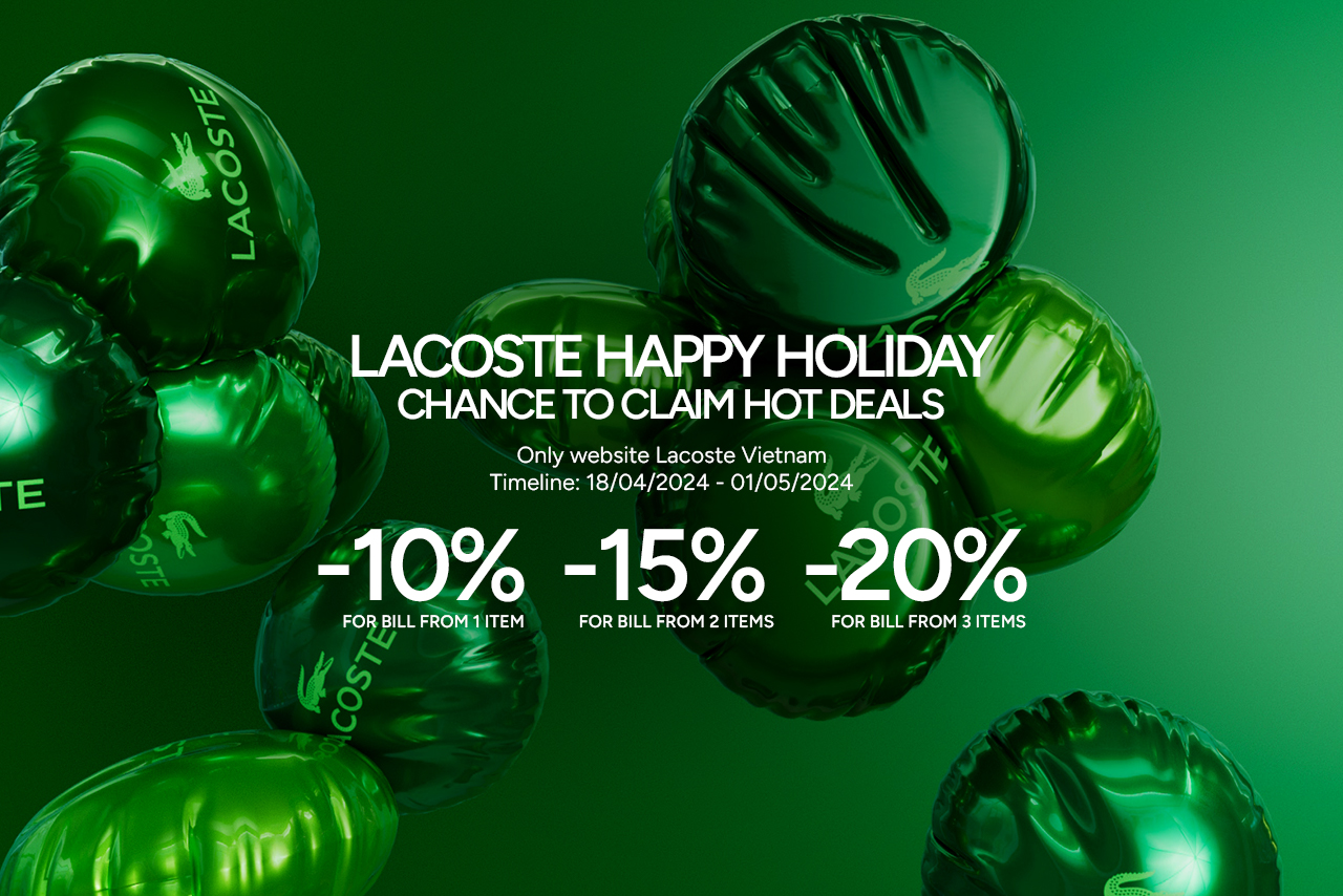 Lacoste Happy Holliday For Men | Page 25... | LACOSTE VN